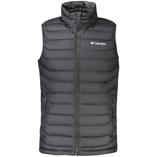 Black Polyester Men's Jacket