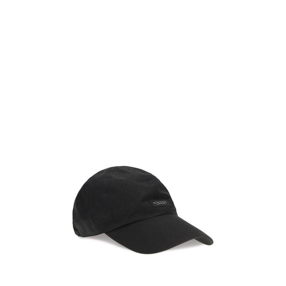 Black Cotton Cap (Baseball Hat)