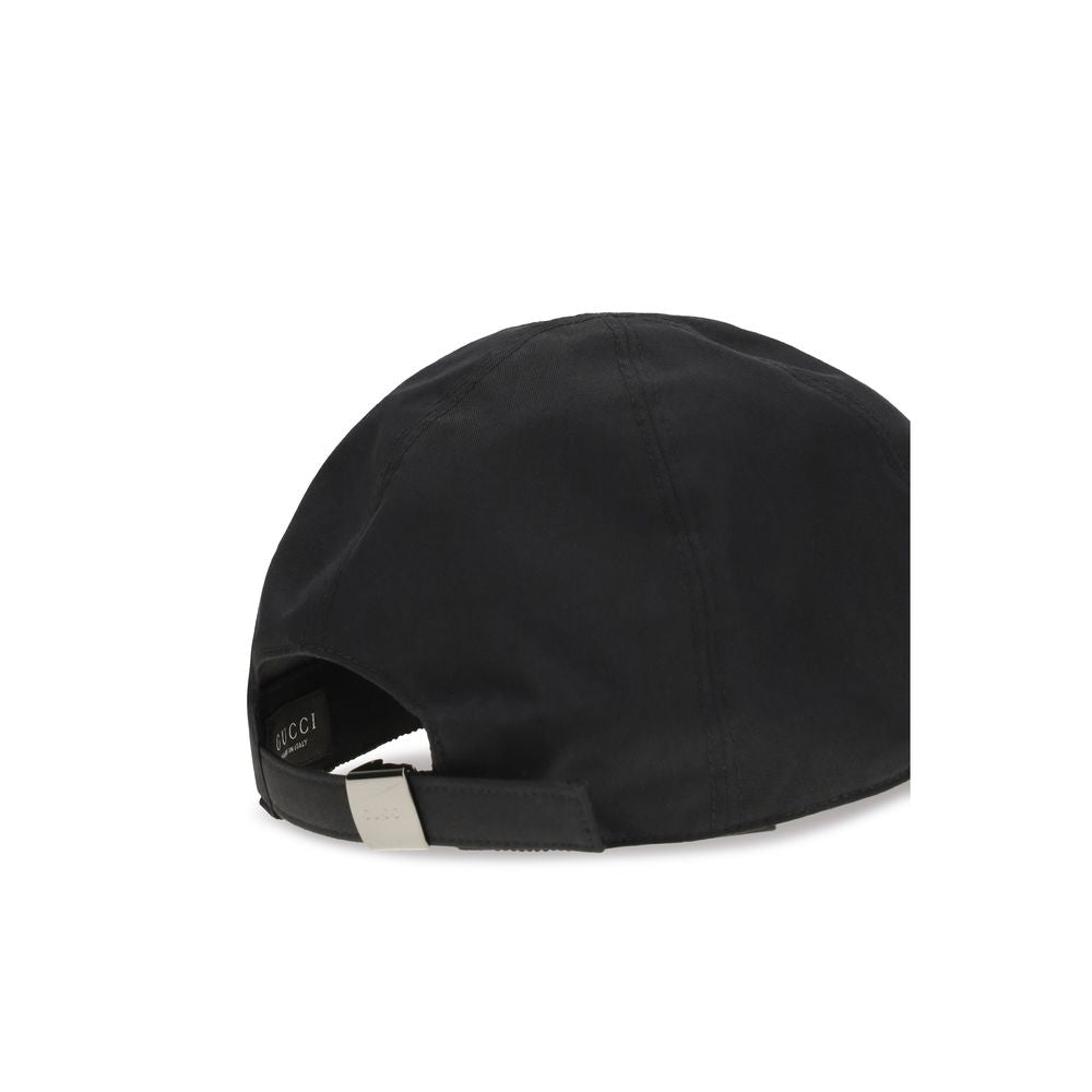 Black Cotton Cap (Baseball Hat)