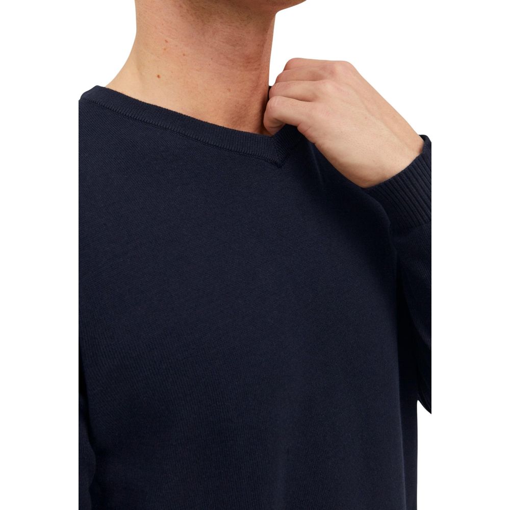 Blue Cotton Sweatshirt