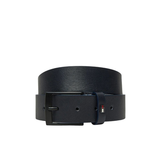 Blue Leather Regular Belt