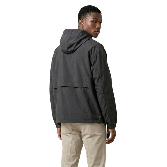 Black Nylon Shell Jacket