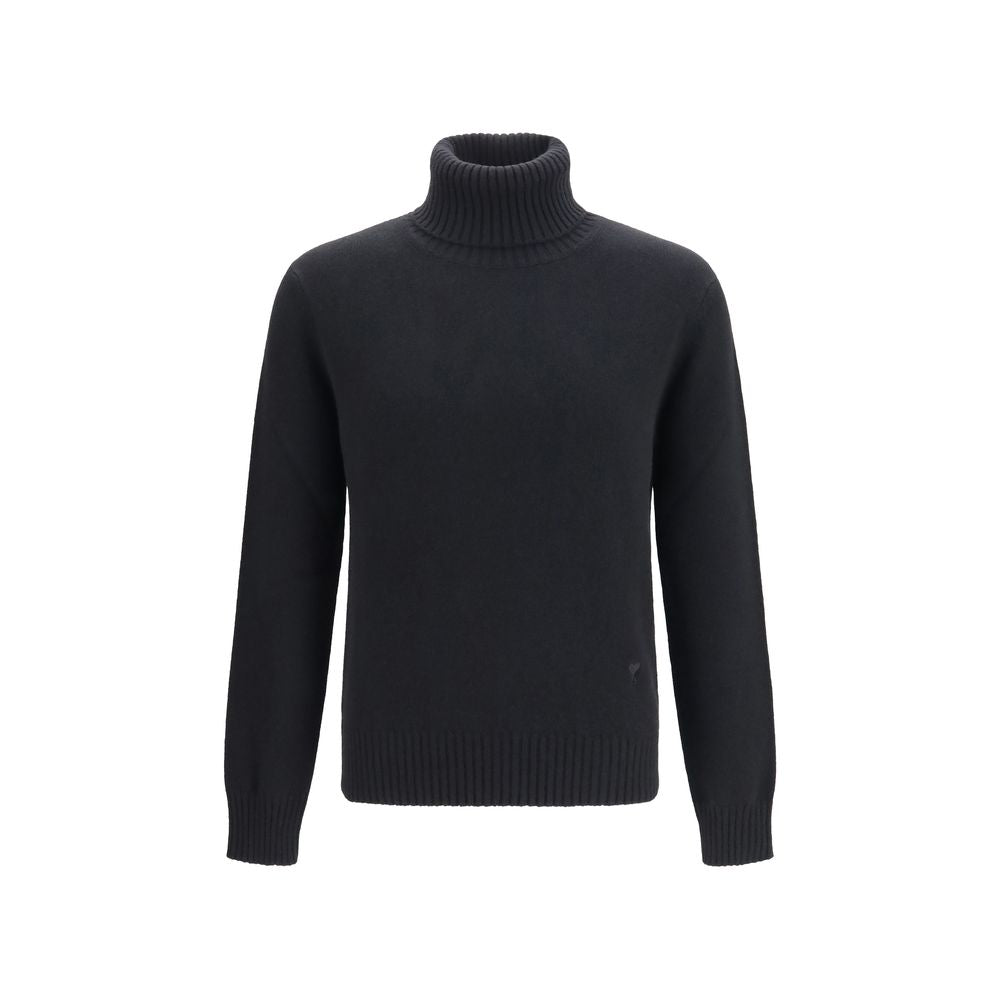 Black Wool Oves Aries Turtleneck