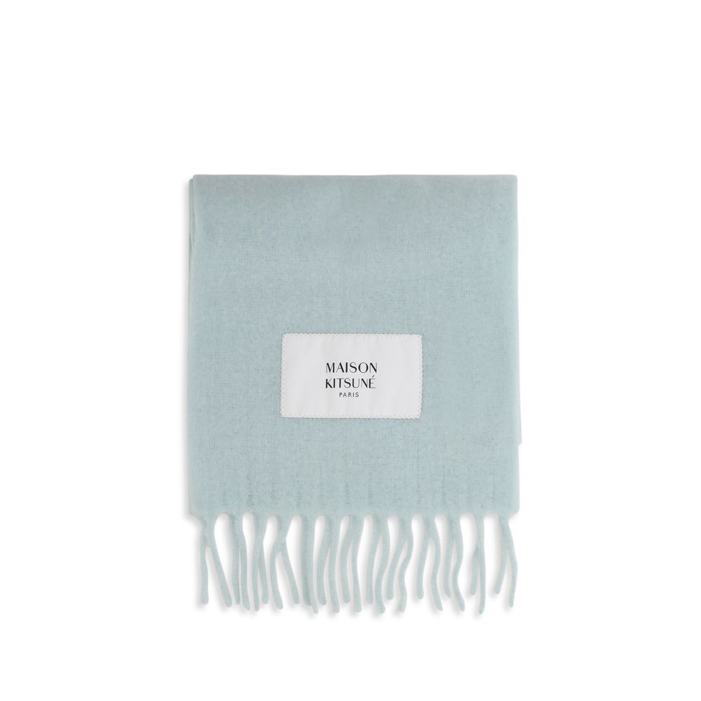 Blue Polyamide Scarf
