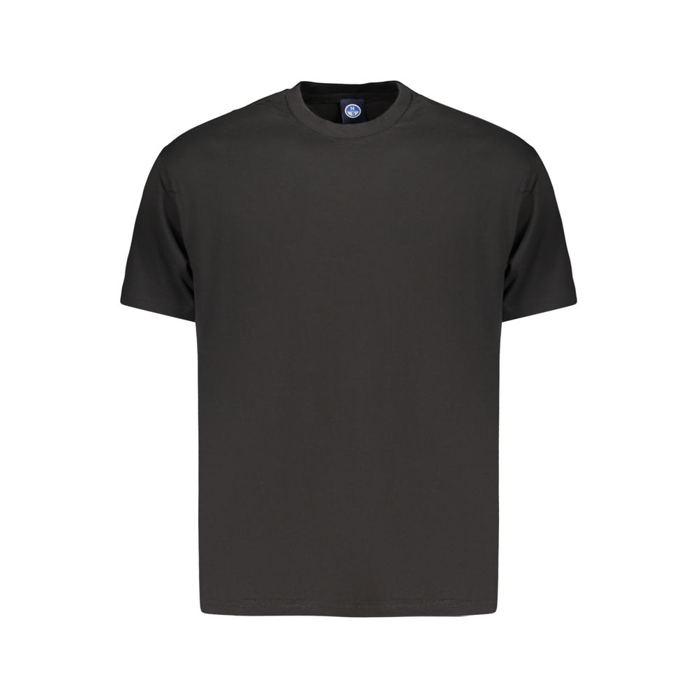 Black Cotton T-Shirt