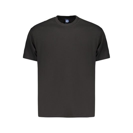 Black Cotton T-Shirt