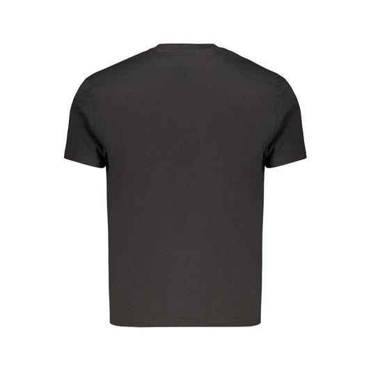 Black Cotton T-Shirt