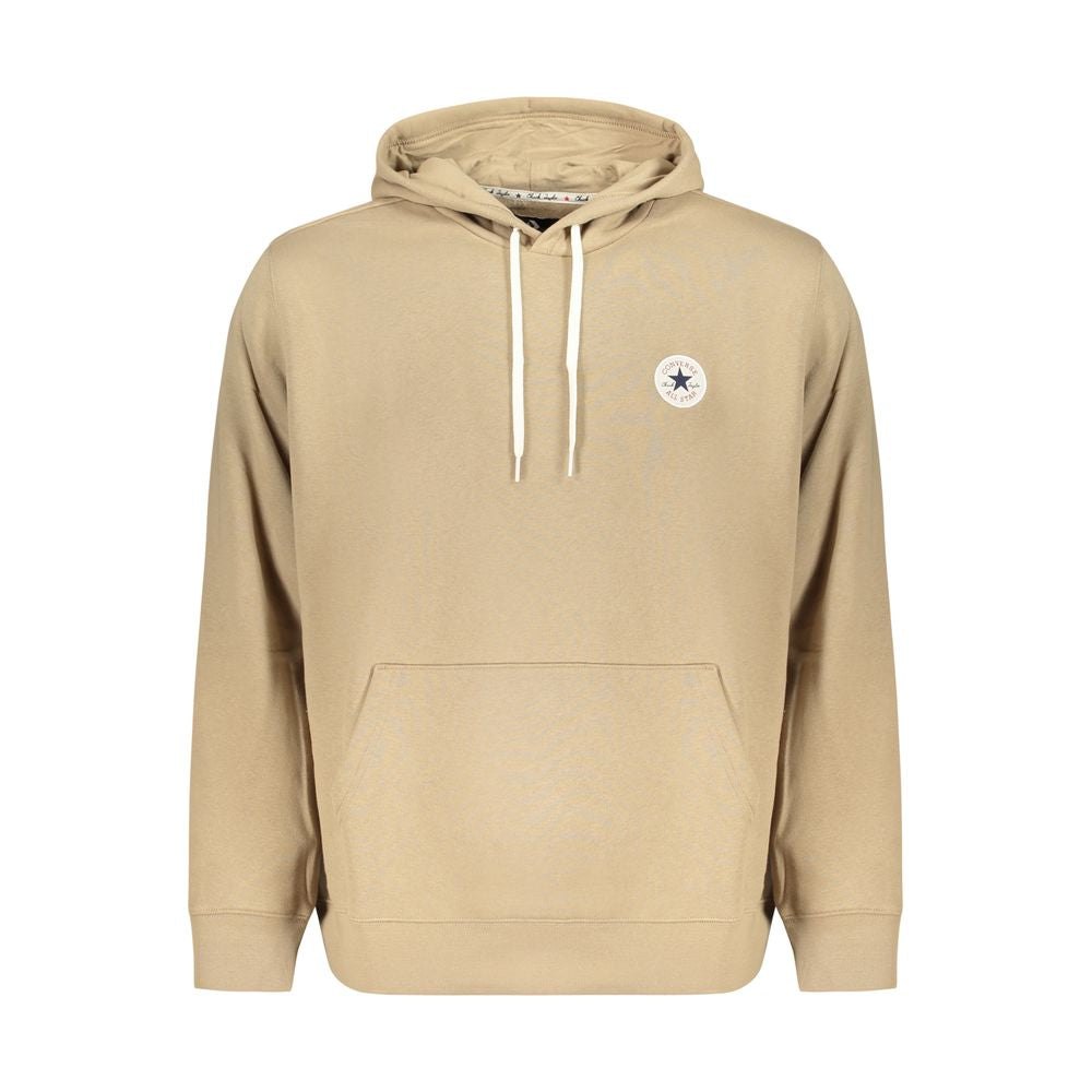 Beige Cotton Men's Sweatshirt