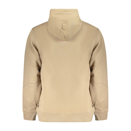 Beige Cotton Men's Sweatshirt