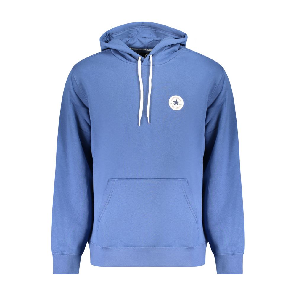 Blue Cotton Men's Sweatshirt
