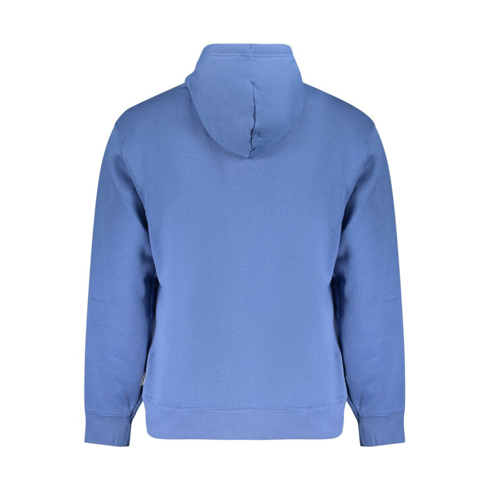Blue Cotton Men's Sweatshirt