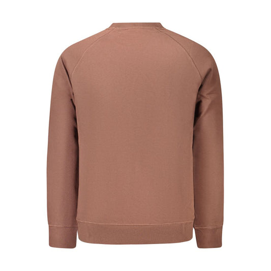 Brown Cotton Sweatshirt