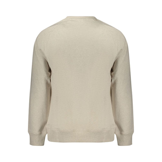 Beige Cotton Sweatshirt
