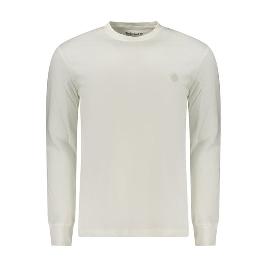 White Cotton Men's T-Shirt