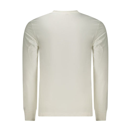 White Cotton Men's T-Shirt