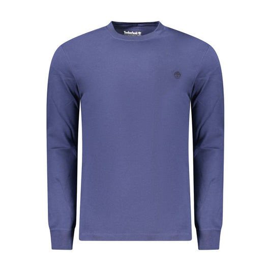Blue Cotton Mens Tshirt