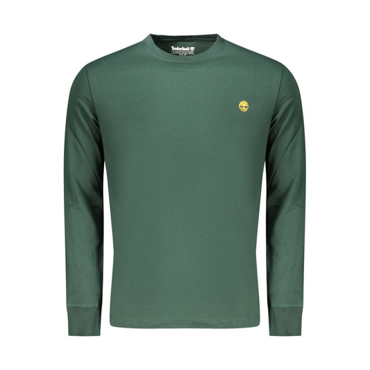 Green Cotton Men's T-Shirt