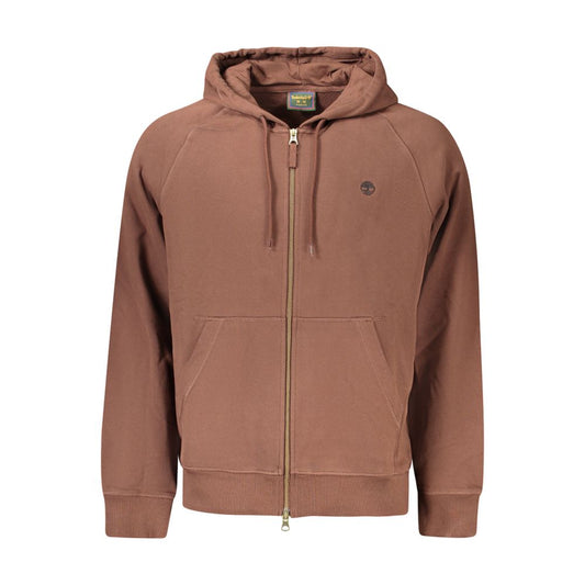 Brown Cotton Sweatshirt