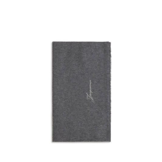 Gray Wool Oves Aries Scarf