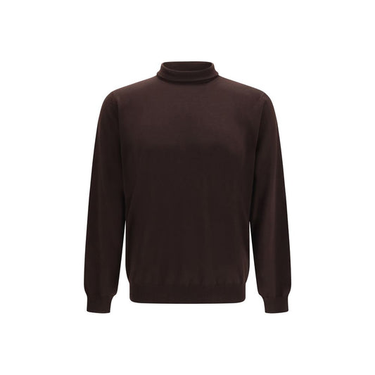 Brown Wool Oves Aries Sweatshirt