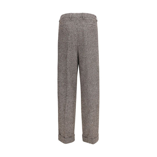 Brown Alpaca Vicugna Pacos Pants