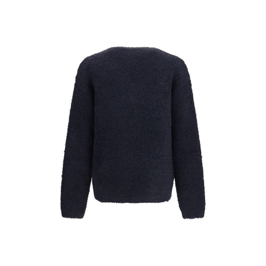 Blue Marabou Sweatshirt