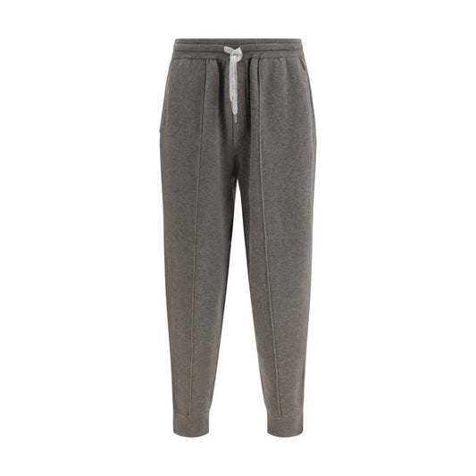 Bicolor Cashmere Joggers (Workout Pants)