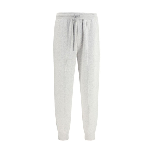 Gray Cashmere Athletic Pants