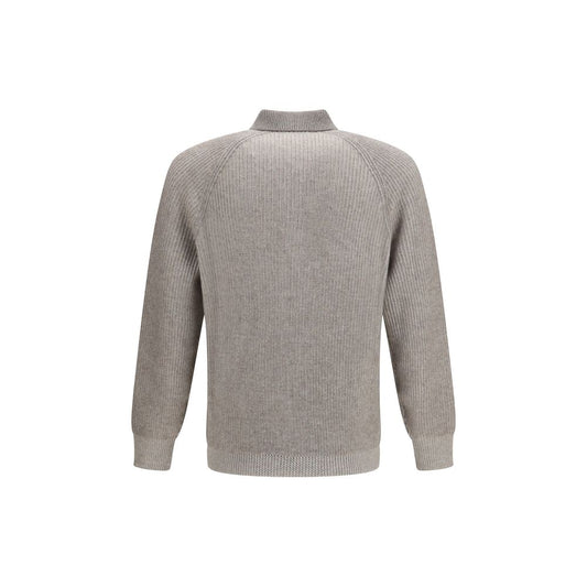 Gray Cashmere Sweatshirt