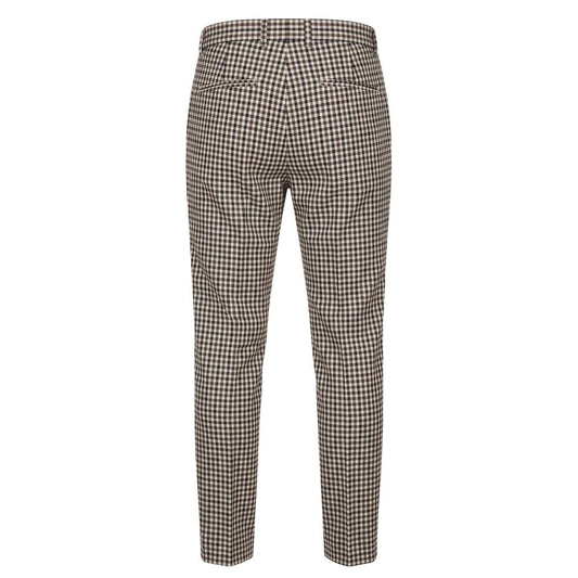 Blue Cotton Men Pants