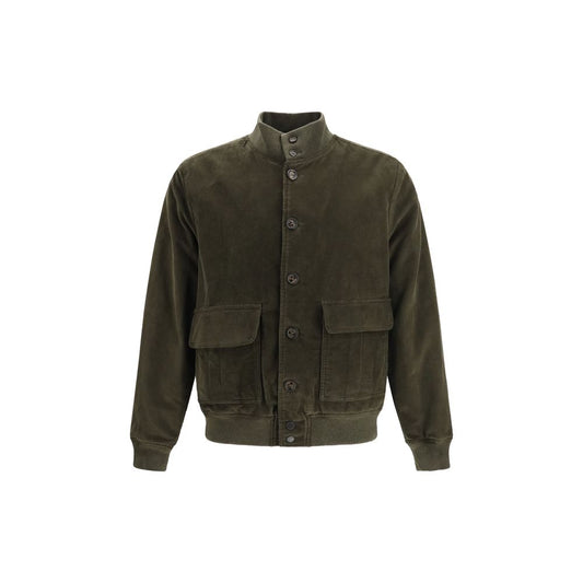 Bicolor Cotton Bomber
