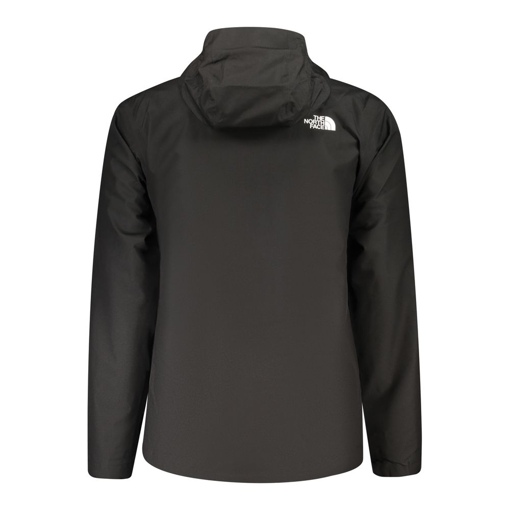 Black Polyester Men's Jacket