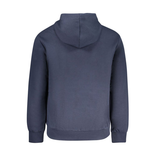 Blue Cotton Men's Sweatshirt