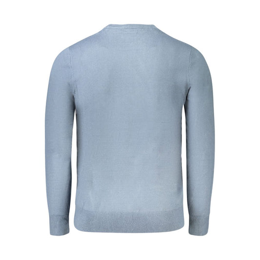 Blue Acrylic Men's Sweater