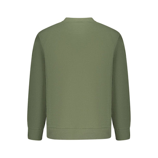 Green Cotton Men's Sweatshirt