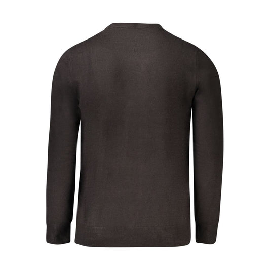 Black Acrylic Men's Sweater