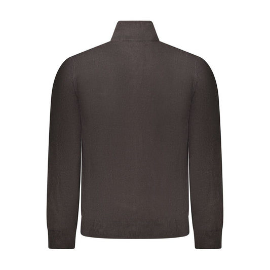 Black Acrylic Men's Sweater