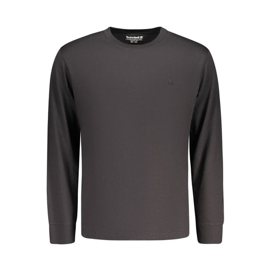 Black Cotton Men's T-Shirt