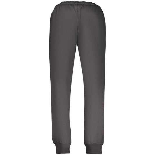 Black Cotton Men's Trouser