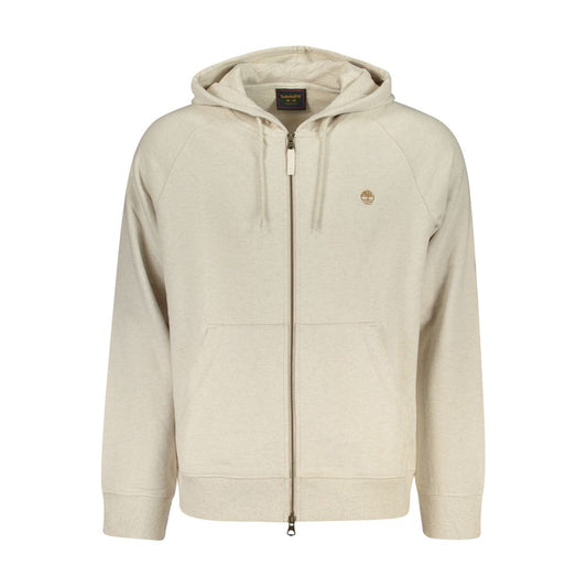 Beige Cotton Sweatshirt
