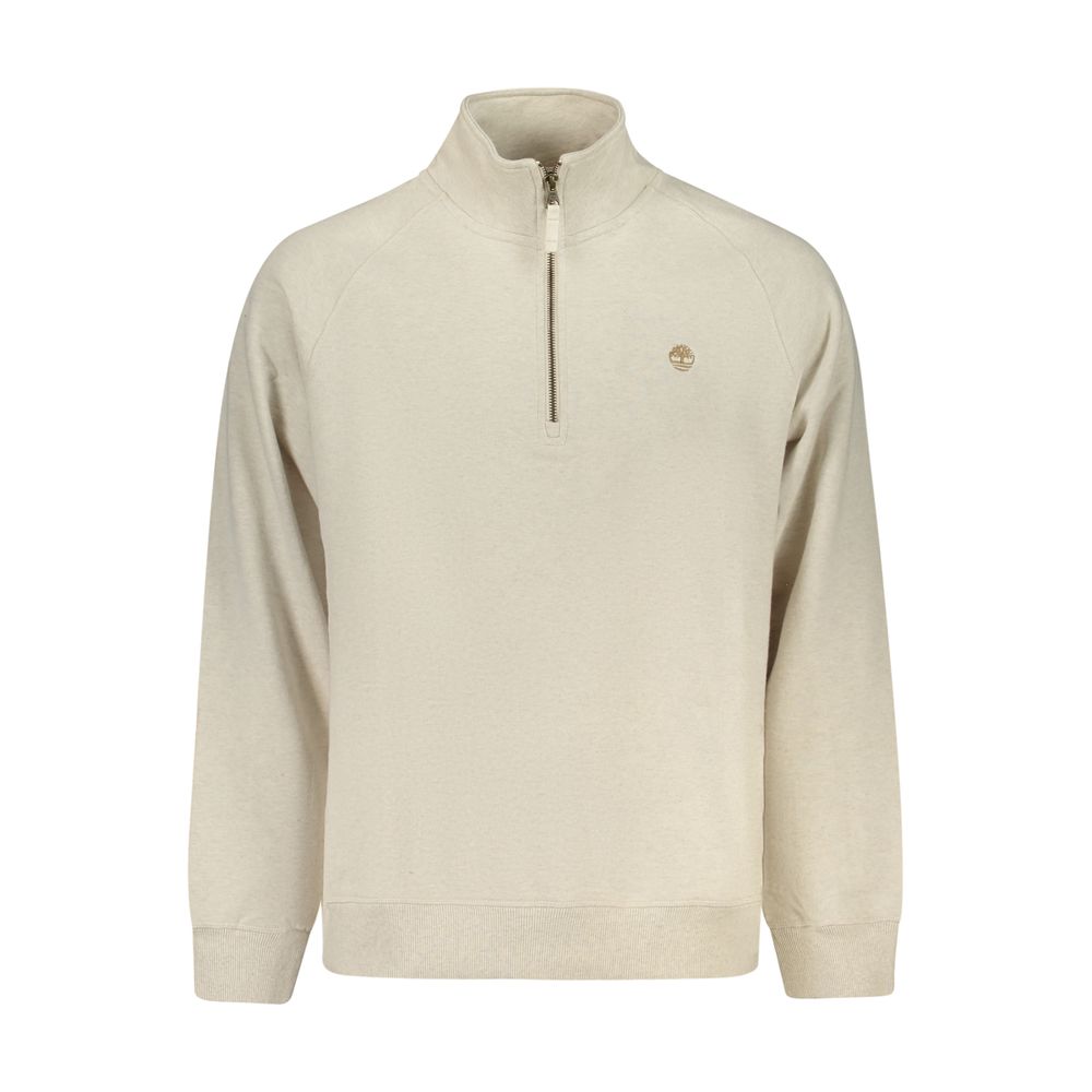 Beige Cotton Sweatshirt