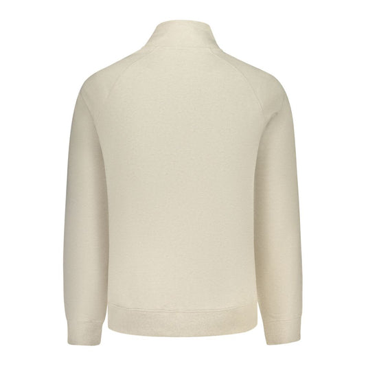 Beige Cotton Sweatshirt