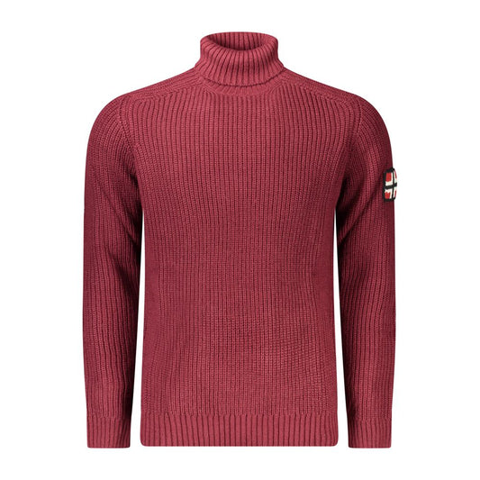 Red Wool Turtleneck