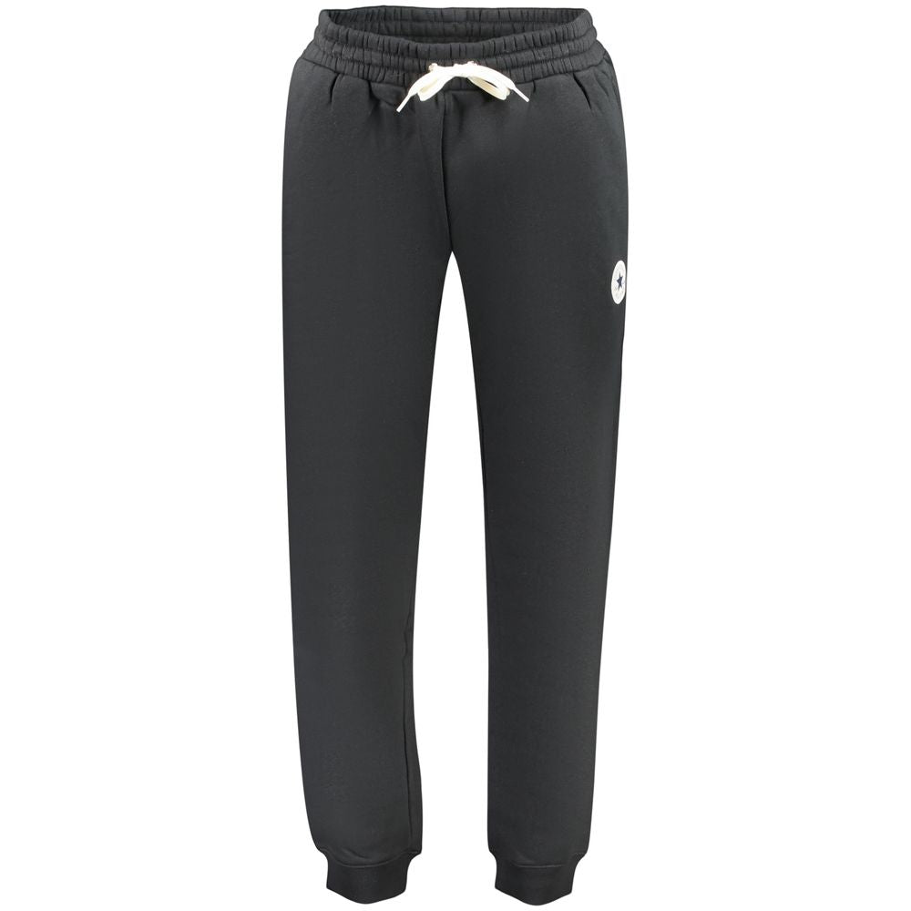 Black Cotton Men's Trouser