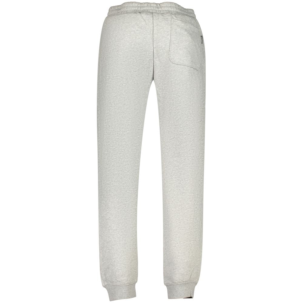 Gray Cotton Men's Trousers
