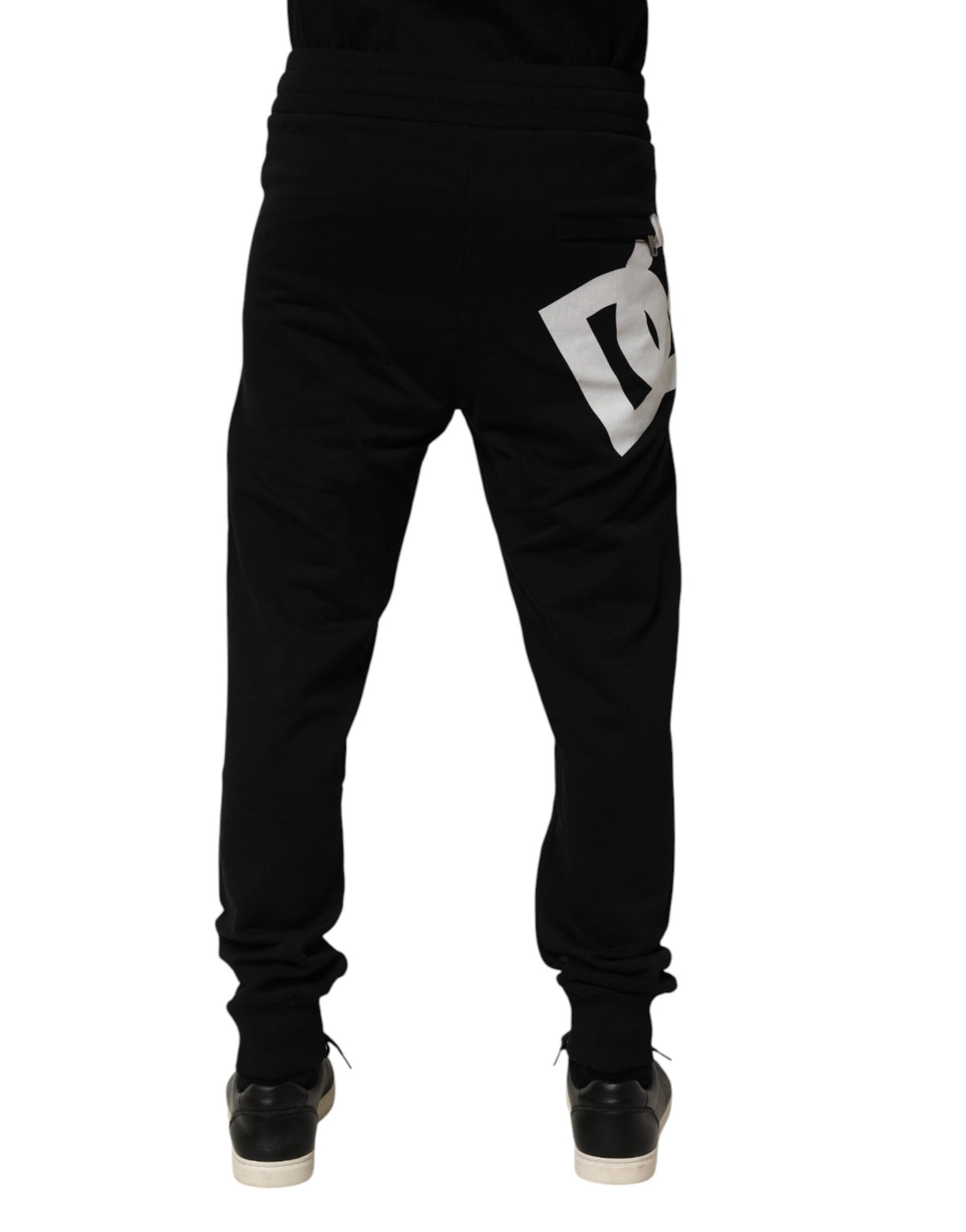 Black Cotton Jogger Men Sweatpants Pants