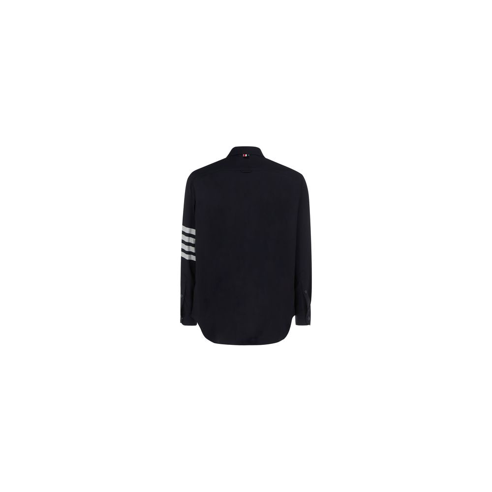 Blue Wool Oves Aries Dress Shirt