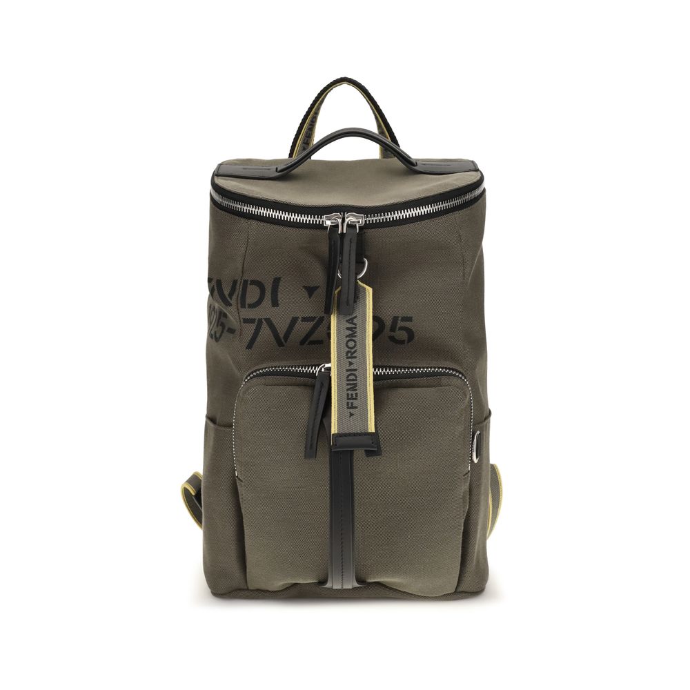 Bicolor Cotton Backpack