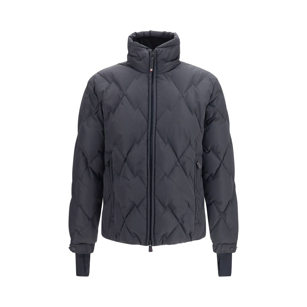 Black Goose Down Full-Length Jacket