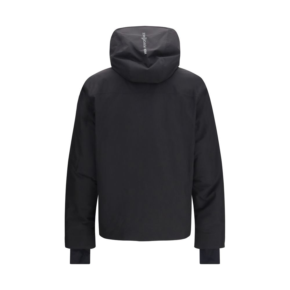 Black Goose Down Shell Jacket